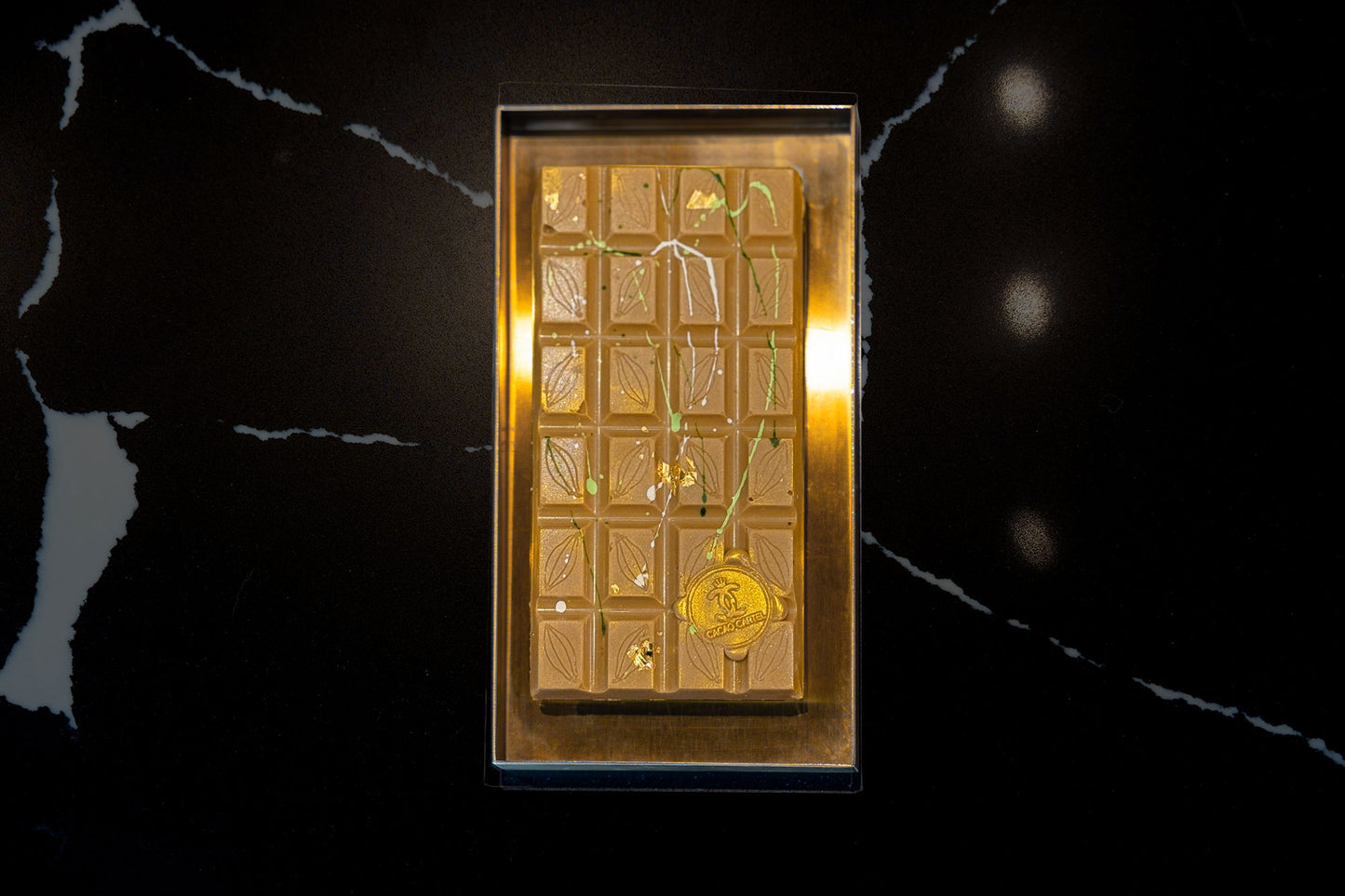 "Barra Viral de Dubai" Rellena de Pistacho y Kadaif