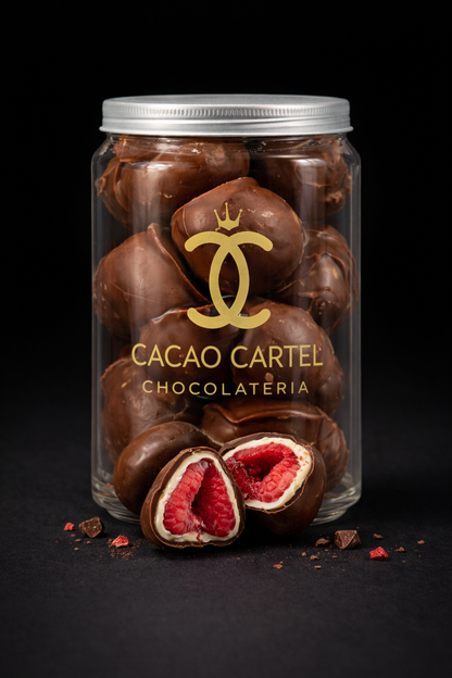 Frambuesas con Chocolate