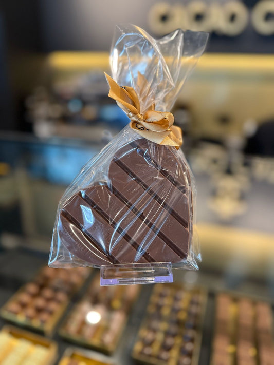 Barra de Corazón de Chocolate