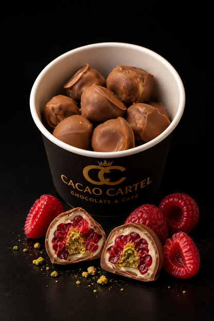 Frambuesas con Chocolate